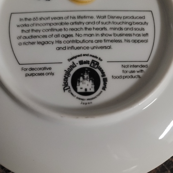 Peter Pan collectible plate ✨️ - Picture 4 of 4